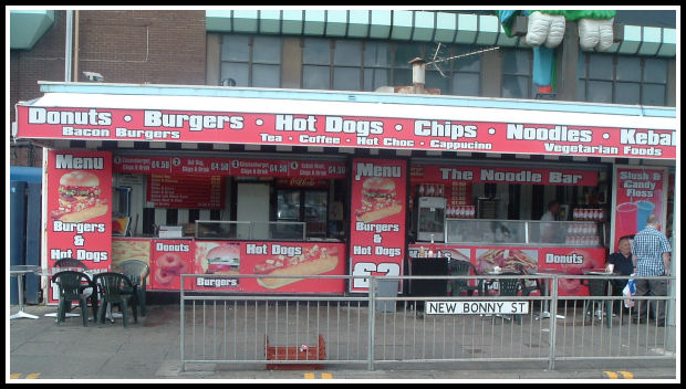 New Bonny Street Takeaway, New Bonny Street, Blackpool.